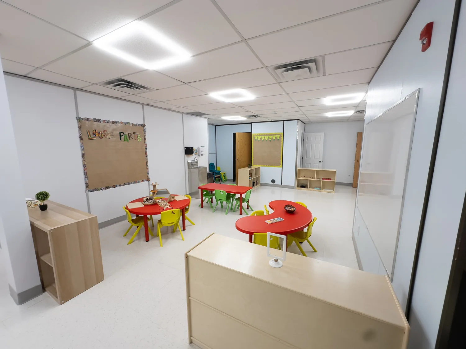 The loose parts room