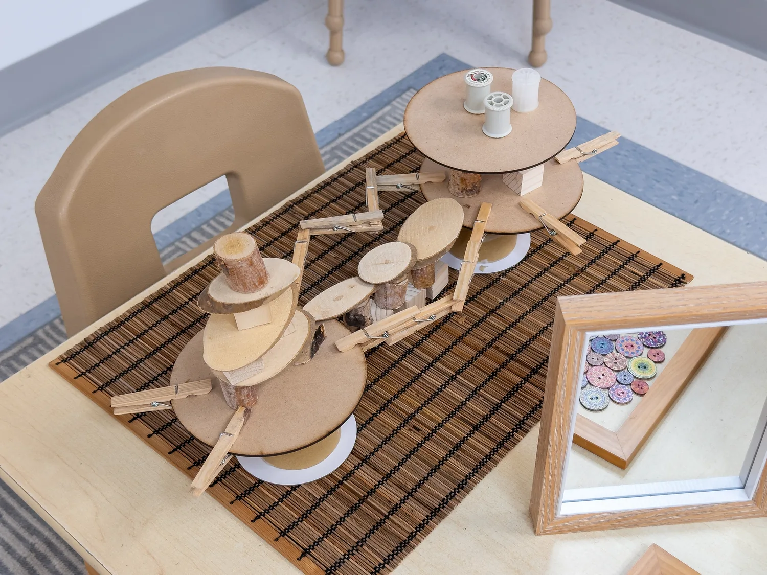 Wood slices